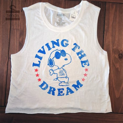 Musculosa dama snoopy 