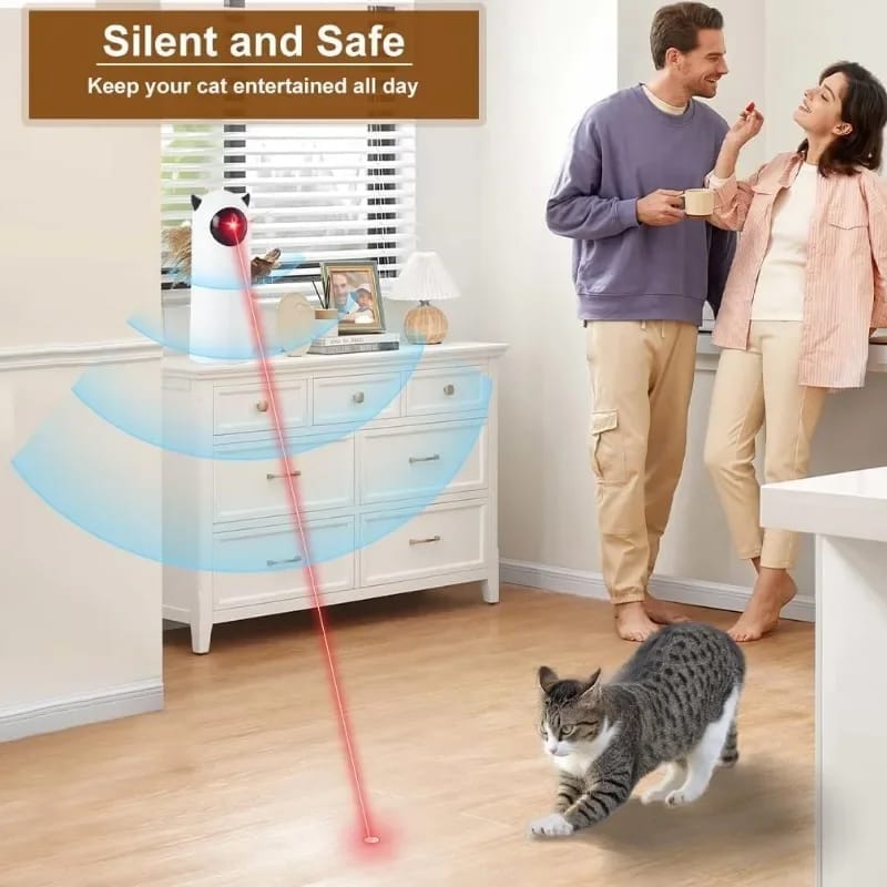 Juego para gato puntero laser