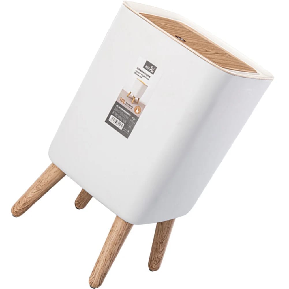 Papelera cuadrado japonés para uso doméstico, diseño simple y elegante