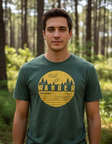 Remera hombre vintage Wander