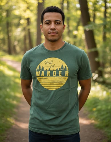 Remera hombre vintage Wander