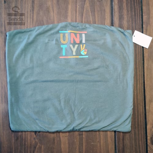 Top dama algodón Unity