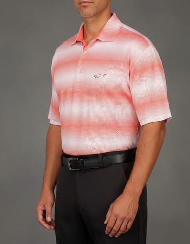 Remera hombre MC polo proteccion UV cuadritos