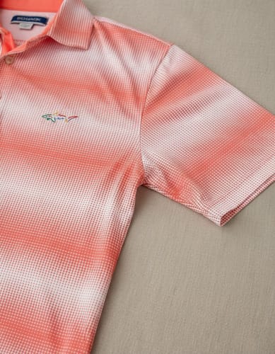 Remera hombre MC polo proteccion UV cuadritos