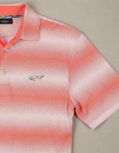 Remera hombre MC polo proteccion UV cuadritos