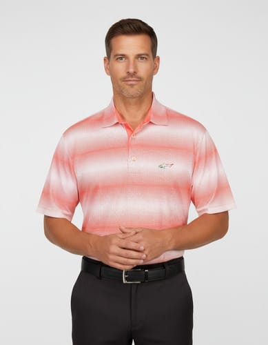 Remera hombre MC polo proteccion UV cuadritos