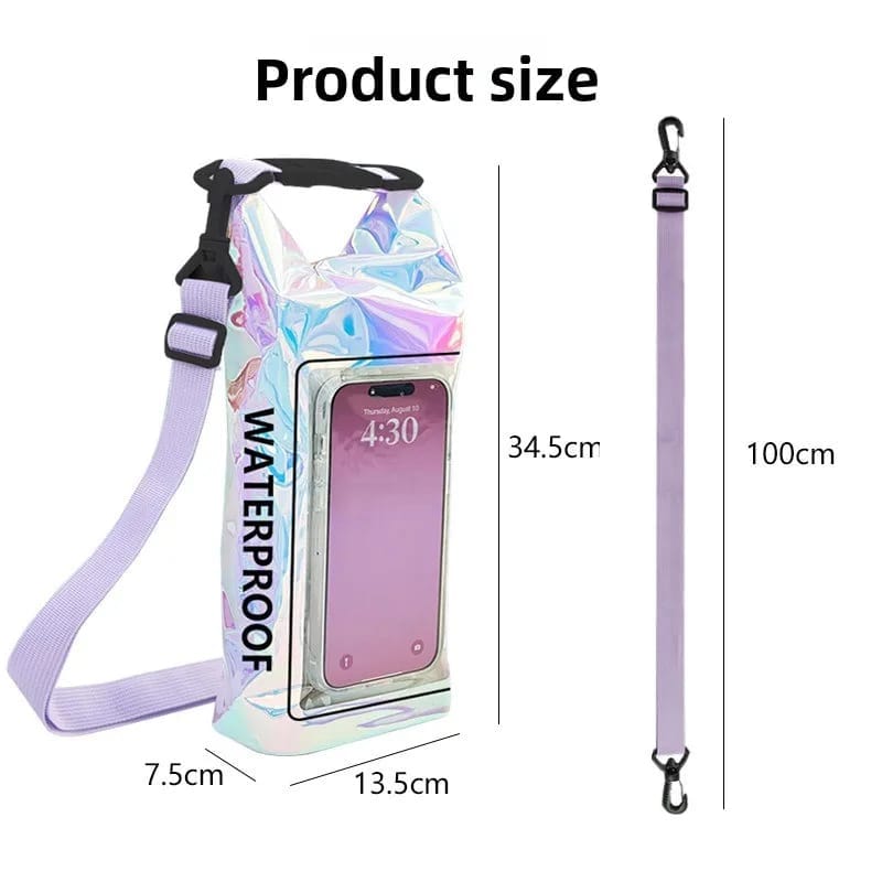 Bolsa impermeable para natación, protección de teléfono móvil de mano