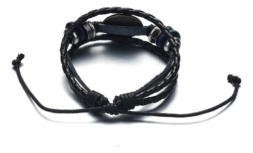 Pulsera hombre cuero play
