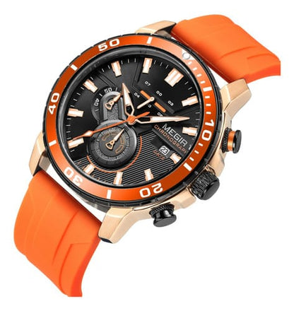 Reloj hombre Megir deportivo con cronografo 