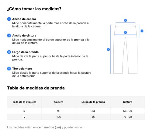 Short dama con calentador