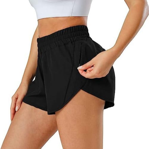 Short dama con calentador