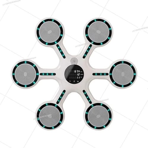 Máquina de Boxeo Musical Inteligente de Pared. Entrenador de Reacción para Adultos y Niños. Equipo de Gimnasio en Casa.