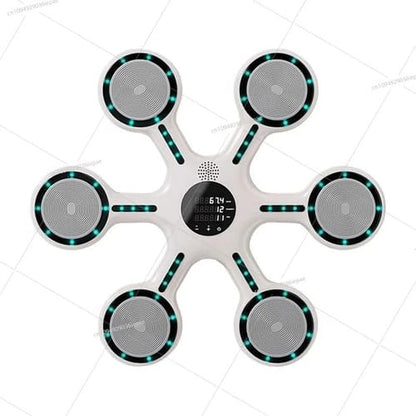 Máquina de Boxeo Musical Inteligente de Pared. Entrenador de Reacción para Adultos y Niños. Equipo de Gimnasio en Casa.