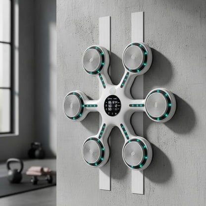Máquina de Boxeo Musical Inteligente de Pared. Entrenador de Reacción para Adultos y Niños. Equipo de Gimnasio en Casa.