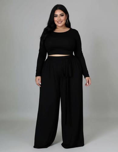 Conjunto dama TG pantalon y remera ML