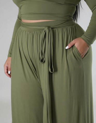 Conjunto dama TG pantalon y remera ML