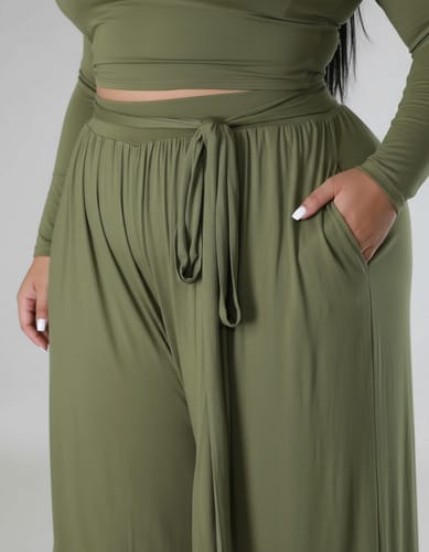 Conjunto dama TG pantalon y remera ML