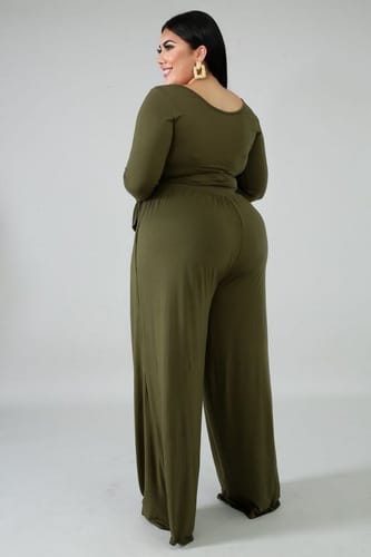 Conjunto dama TG pantalon y remera ML