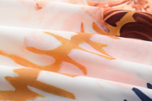 Maxivestido con lineas paisaje