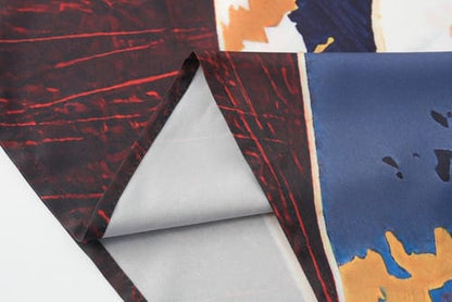 Maxivestido con lineas paisaje