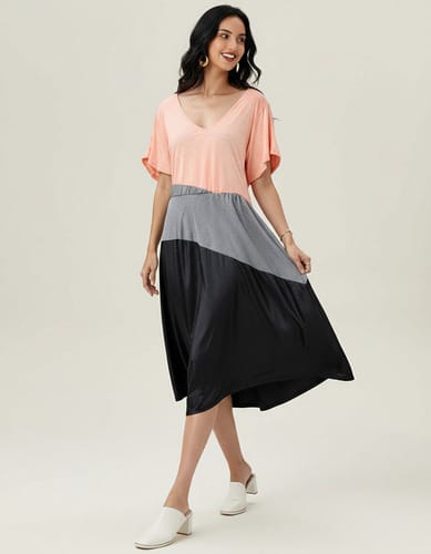 Vestido linea transversal