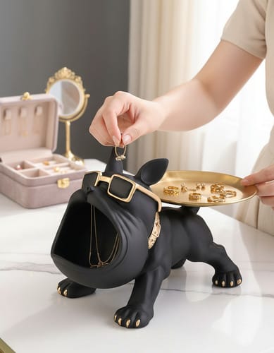 Bandeja de almacenamiento perro