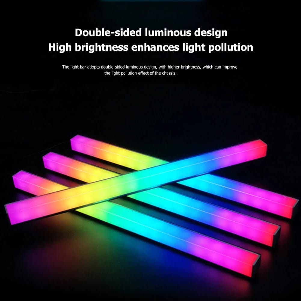 Tubos LED RGB Coolmoon de F300 para Gabinete PC