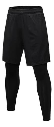 Short hombre con calentador largo Eco