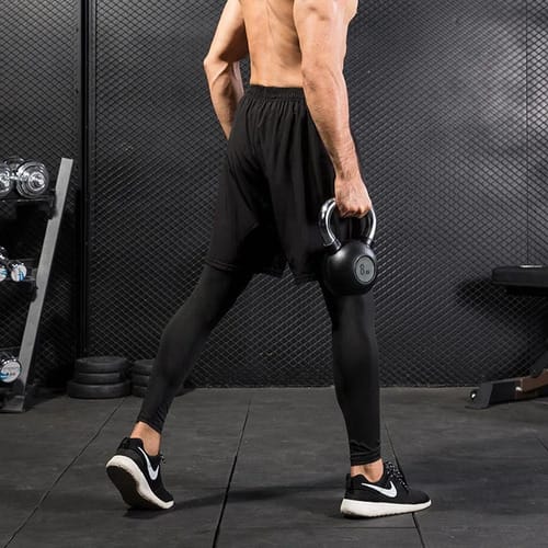 Short hombre con calentador largo Eco