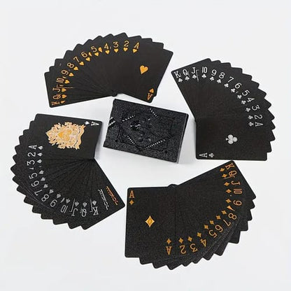 Cartas de pocker negras 