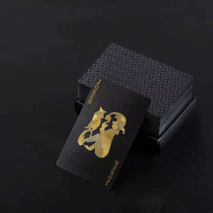Cartas de pocker negras 