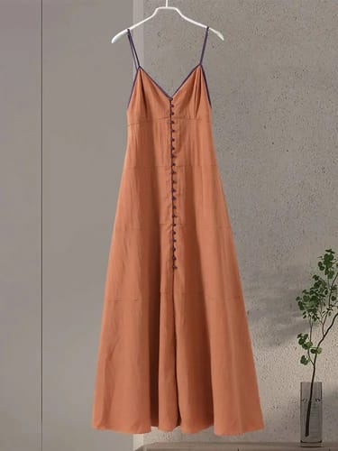 Maxivestido solera al cuerpo