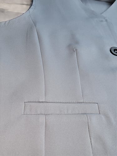 Conjunto dama  chaleco pico pantalon elefante con pretina