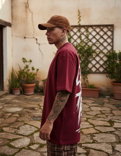 Remera hombre MC oversize Create Some