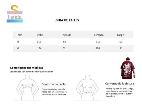 Remera hombre MC oversize Create Some