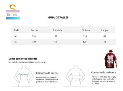 Remera hombre MC oversize Create Some