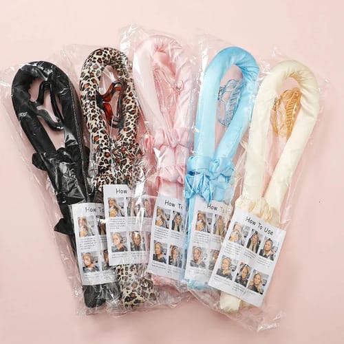 Rizador de Cabello Simple + broche + colitas 