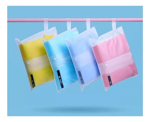 Capa de Lluvia Mujer Mangas y espalda de color