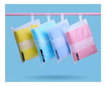 Capa de Lluvia Mujer Mangas y espalda de color