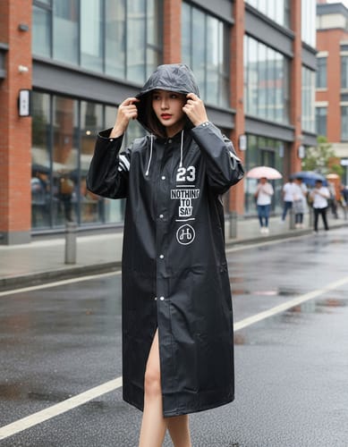 Capa de lluvia Unisex con Dorsal 23