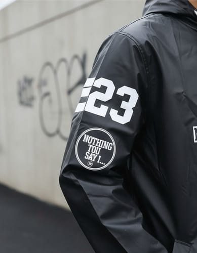 Capa de lluvia Unisex con Dorsal 23