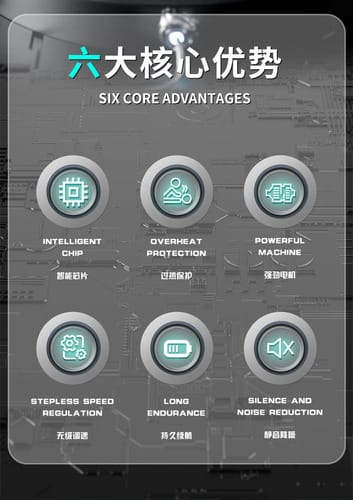 Ventilador de aire pequeño de alta velocidad