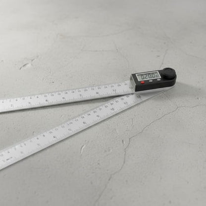 Regla de ángulo digital electrónico de acero inoxidable  amplia de 50 cm 500 mm carpintería herreria 