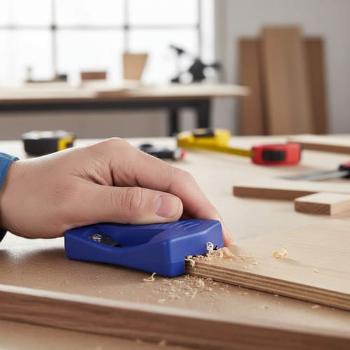 Raspador de borde de padera ,  herramienta de carpintería plástica 