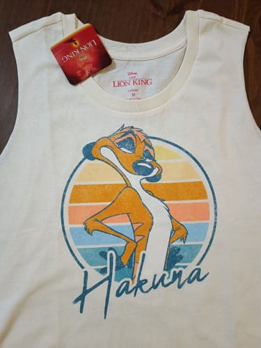 Musculosa dama Disney