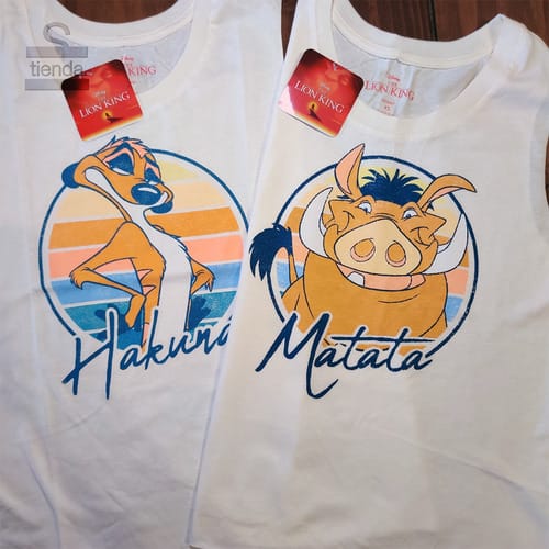 Musculosa dama Disney