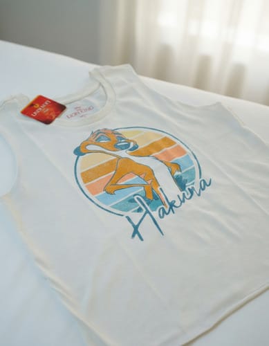 Musculosa dama Disney