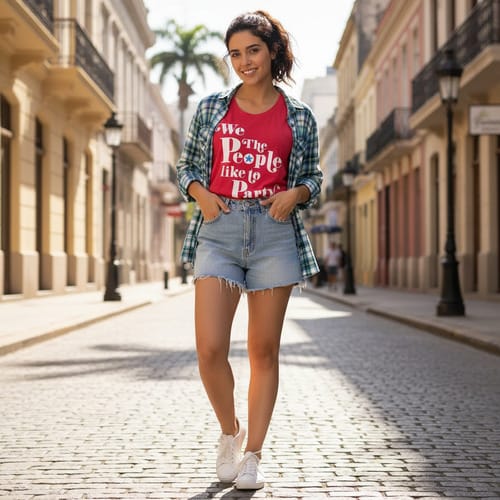 Musculosa dama letras