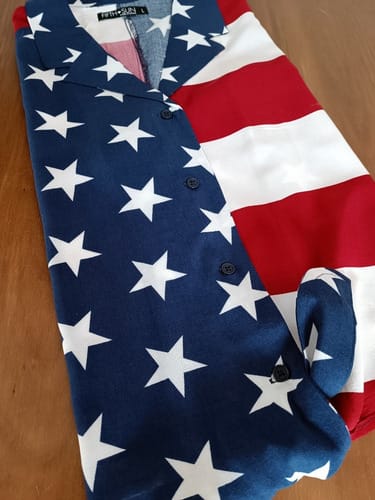 Camisa dama musculosa usa de atar