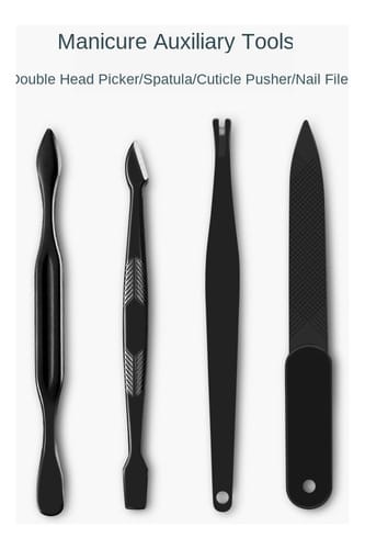 Set de Manicura 23 Piezas Negro